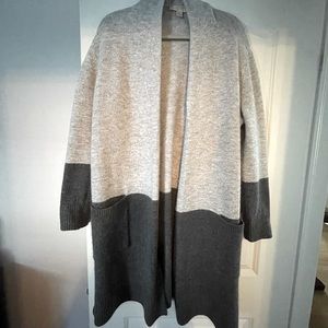 Michael Kors sweater jacket trench